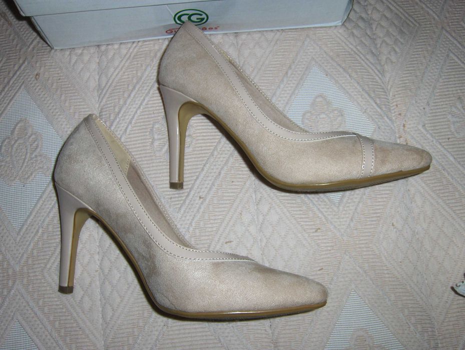 Sapatos de cerimónia de salto alto n.º 38