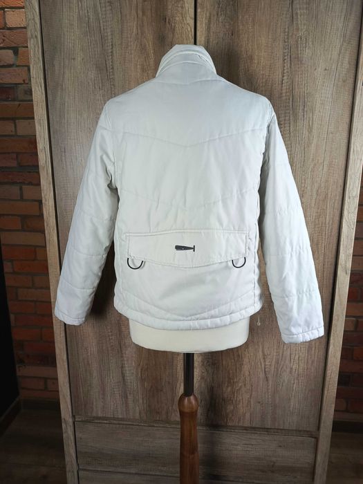 Kurtka Sea Salt biała pikowana krótka Seasalt Cornwall S 36