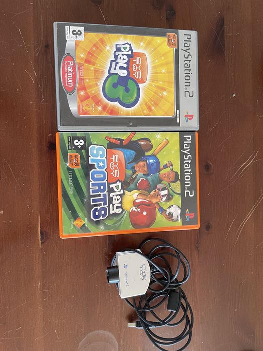 Jogo Eye Toy Play 3 e Sports PS2