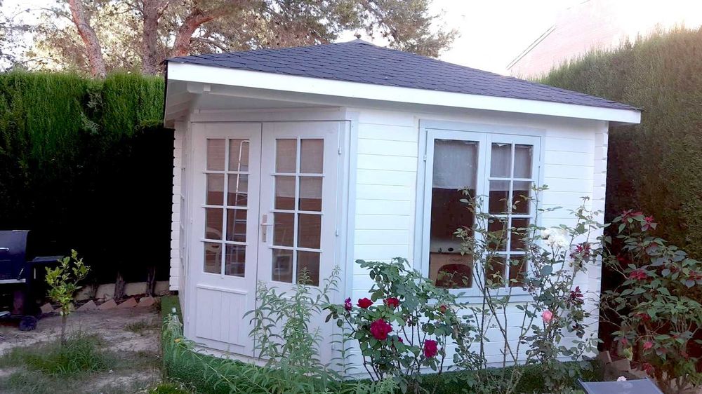 Casa de Madeira para jardim - Modelo ARUBA 11m2