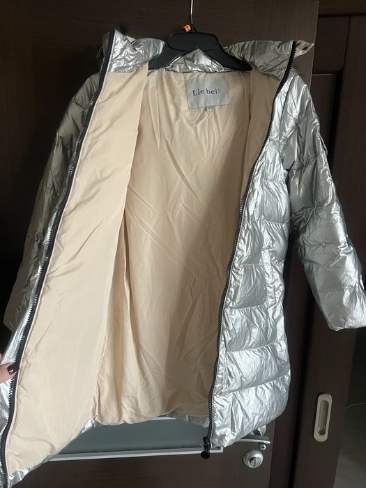 Зимовий пуховик, гарний стан, зріст 130 ( 8-10 років)