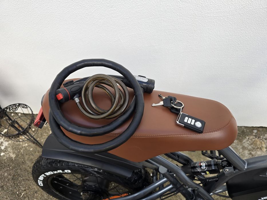 Bicicleta elétrica com acelerador – até 50 km/h