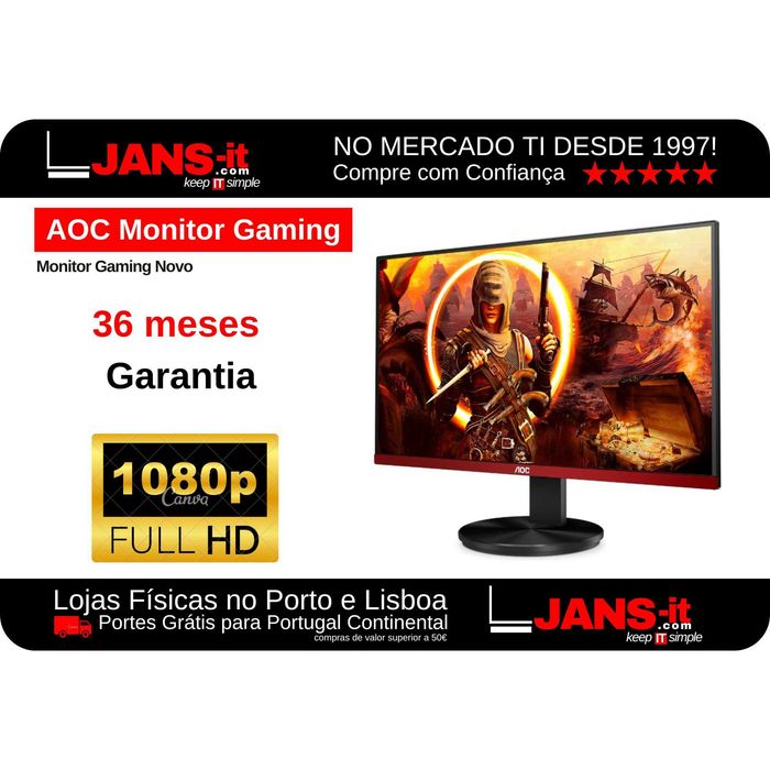 AOC Monitor Gaming | 27″ | LED | FHD | 144Hz