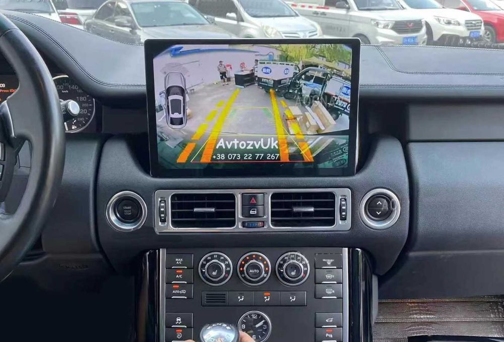 Магнитола Land Range Rover L322 Ренж Ровер Евог Android CarPlay EVOGUE