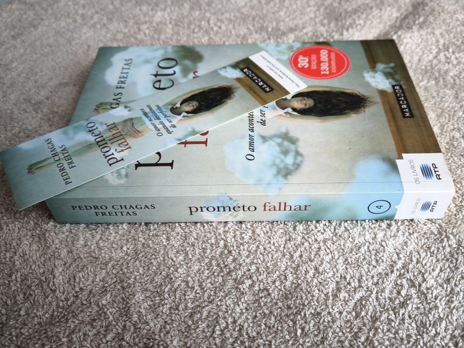 Livro Prometo Falhar - Pedro Chagas Freitas