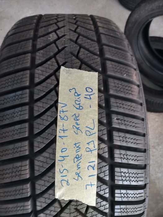 2 Pneus 215/40R17 Semperit como Novos