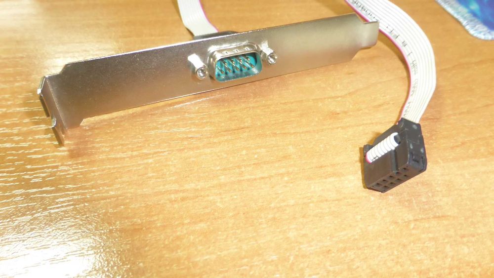 Планка COM-port, на задню панель