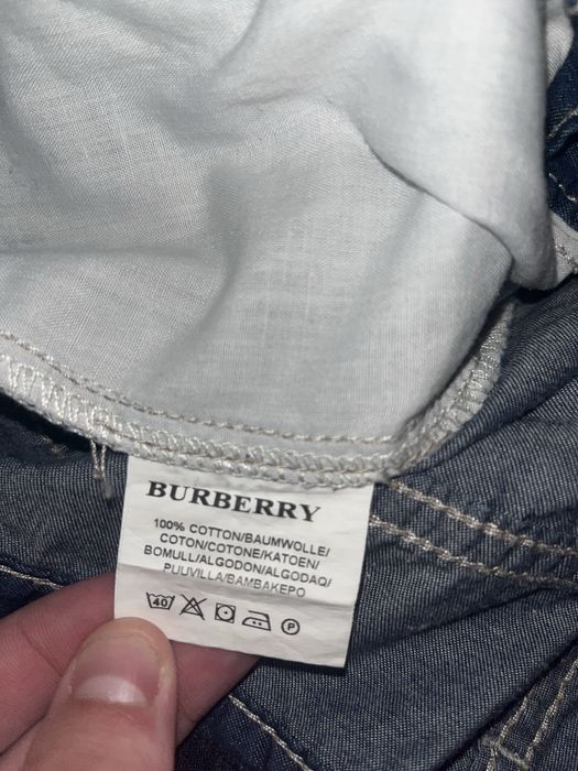 BURBERRY шорти джинсовие