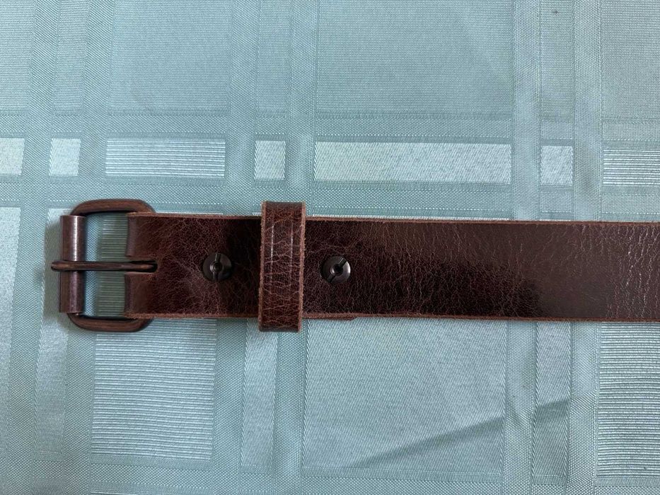 Ремінь чоловічий Hanks Belts "The Rustic" — шкіра Full Grain, США, розмір 42