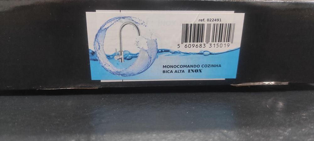 Torneira Monocomando Inox