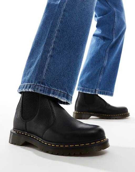 ‼️-50%‼️Ботинки Dr. Martens 2976 черные кожаные 45