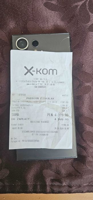 Samsung s24 ultra 256 12 ramu uszkodzony