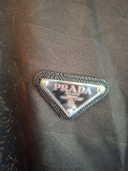 T-Shirt Męski Prada  – Recycled Technical Jersey Oversized