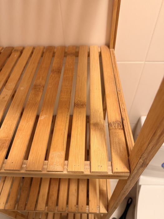 Szafka regał bambusowy boho stan dobry