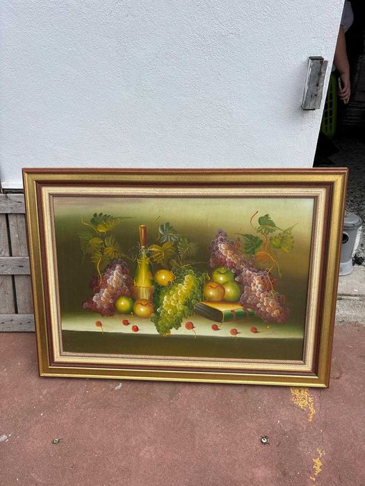 quadro decorativo, moldura dourada