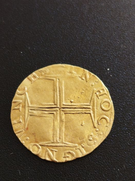1560 - D. Sebastião - 500 Reais - ouro