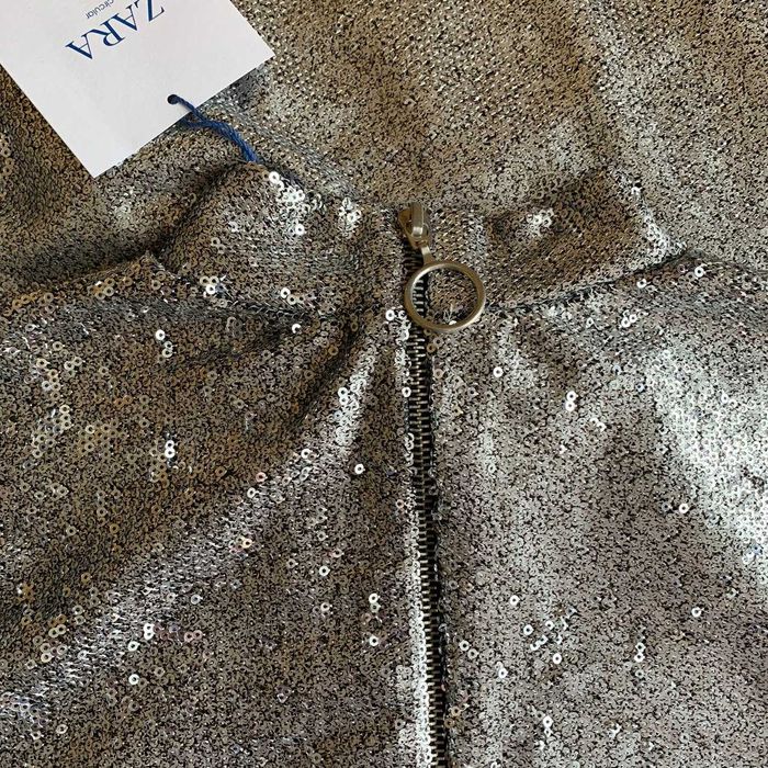 Новое платье с пайетками Zara