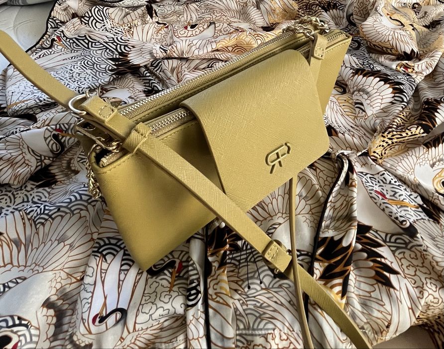 Крос-боді, сумка Parfois Crossbody Bag (Olive Yellow / Оливково-жовта) Артикул / Модель: 219044_OLS