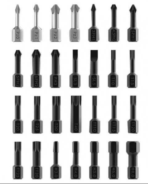 Отвертка + биты и насадки Xiaomi Jimi Home Screwdriver Set (JM-GNT41)