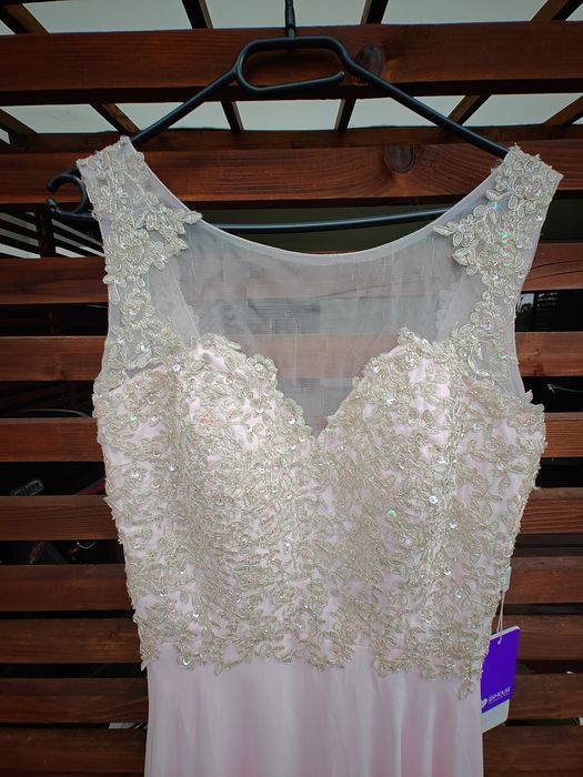 Elegancka sukienka ślub poprawiny jss house rozmiar 36/38
