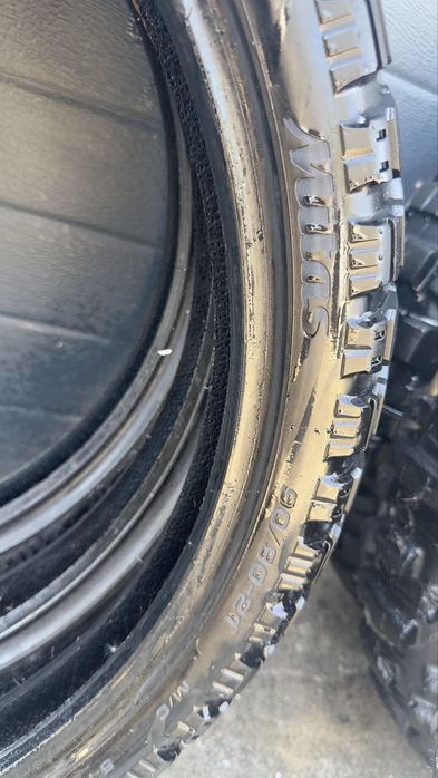 Pneus Trail Enduro motocross Cardados de mota
