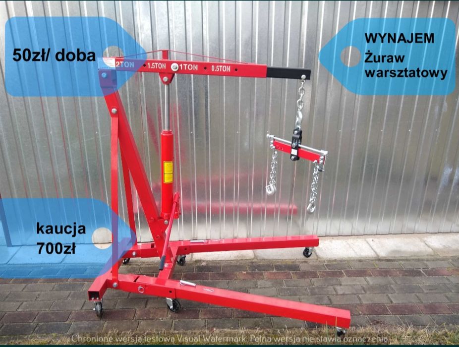 Żuraw warsztatowy