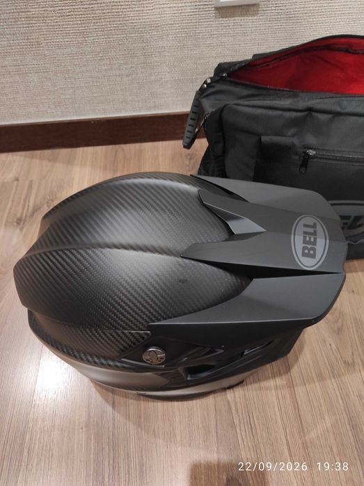 Capacete Bell moto 10 Spherical Preto Mate