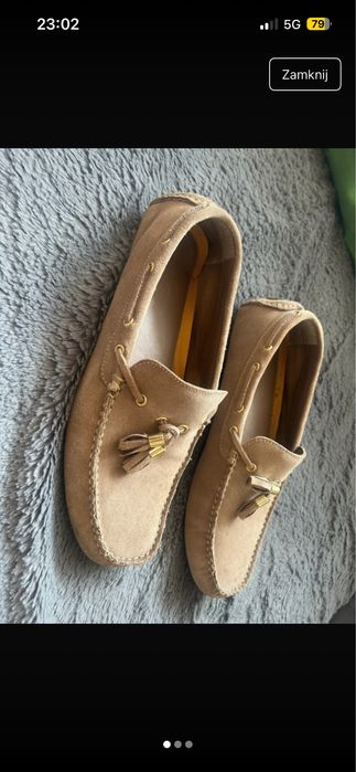 Mocasin Zign 42 dobry stan do odswieżenia