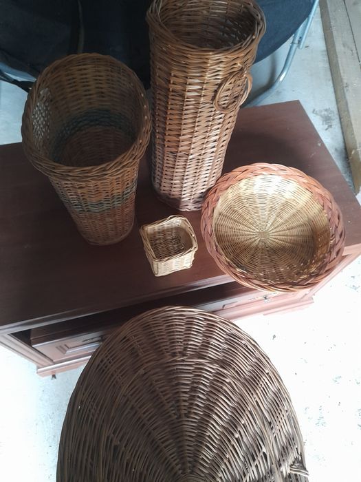 Koszyki wiklinowe