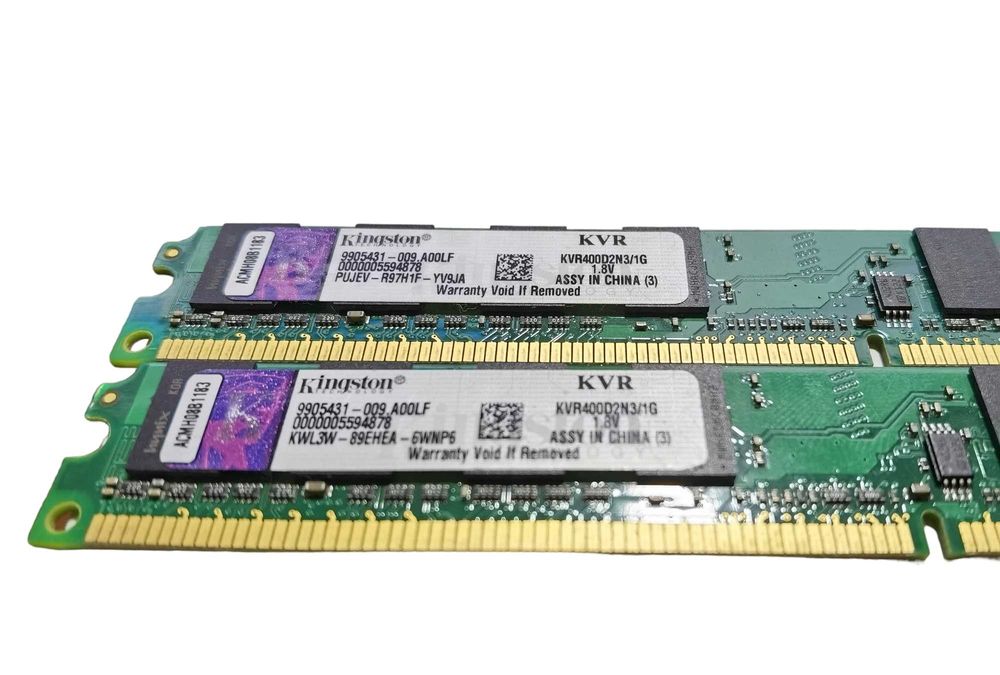 Ram Kingstom 2x1gb ddr2