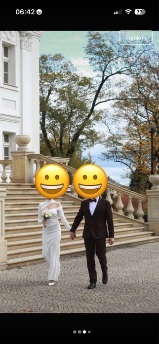 garnitur męski.