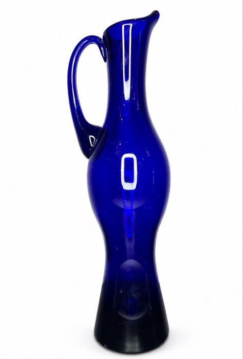 Zbigniew Horbowy „Amfora” – kobaltowy wazon/dzban 34 cm PRL