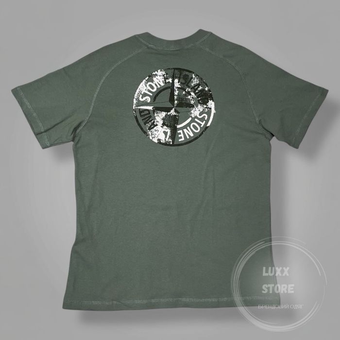 Футболка Stone Island Reflective Logo 1:1 (stoneisland, стон стонайленд)