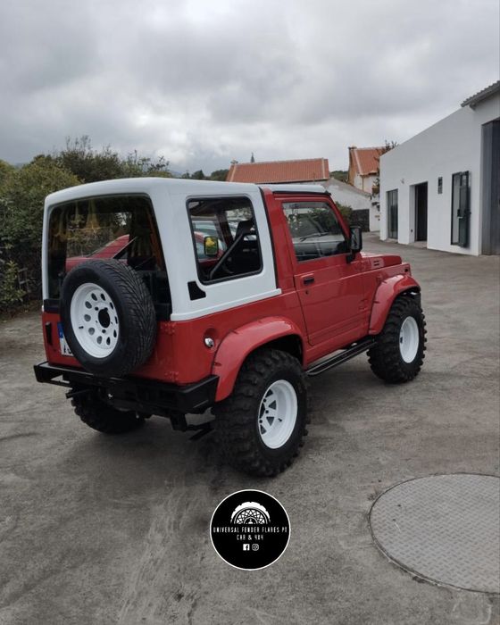 Kit abas universais +12cm SUZUKI SAMURAI