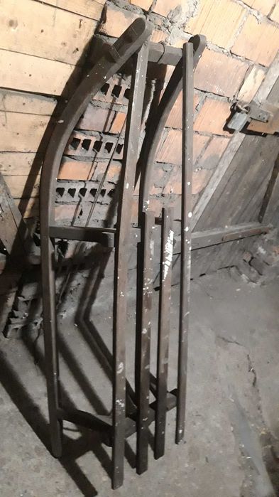 duże sanki z czasów PRLU  (drewniane)