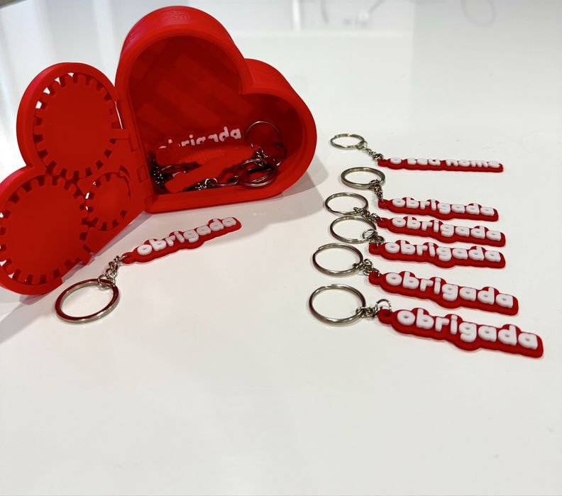 Chaveiros personalizados com nome