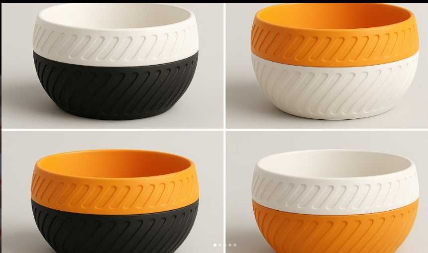 Стильна чаша для насіння та фісташок