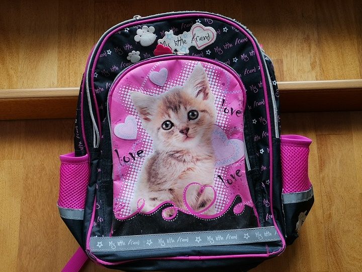 Plecak tornister szkolny ST MAJEWSKI MY LITTLE FRIEND KOT
