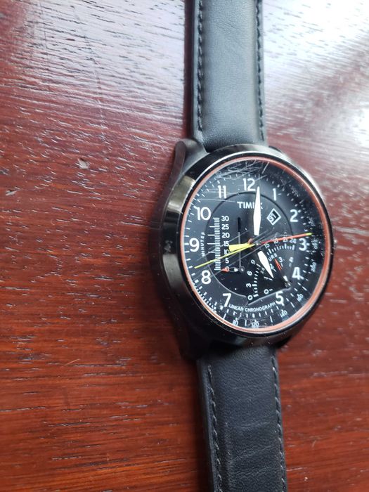 Relogio TIMEX Quatz c/ cornografo e Taquimetro em bom estado.
