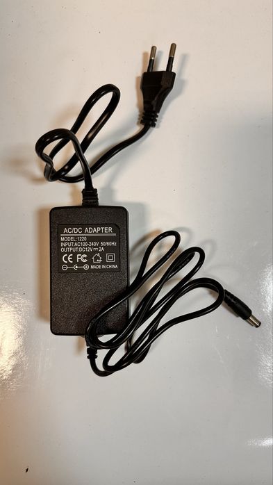 Блок живлення 12В 2А вольт зарядний пристрій