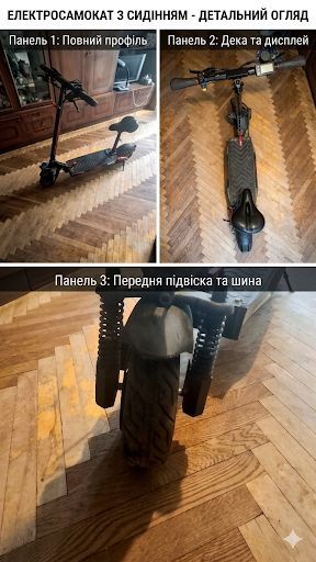 Продам потужний електросамокат Crosser T4 Turbo (із сидінням)
