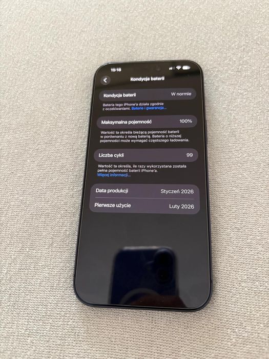 Iphone 17 pro Max deep blue