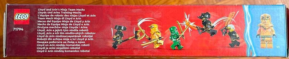 Lego Ninjago 71794 - Mechs Ninja de Lloyd e Arin (descontinuado)