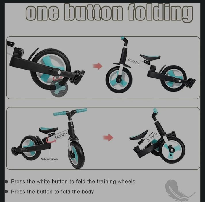 Bicicleta 5 in 1 evolutiva