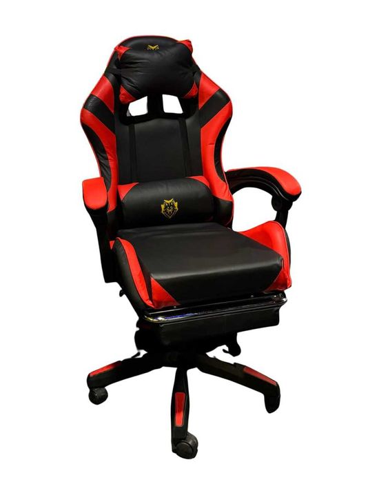 Ергономічне геймерське крісло Primaveo з подушками для спини та шиї