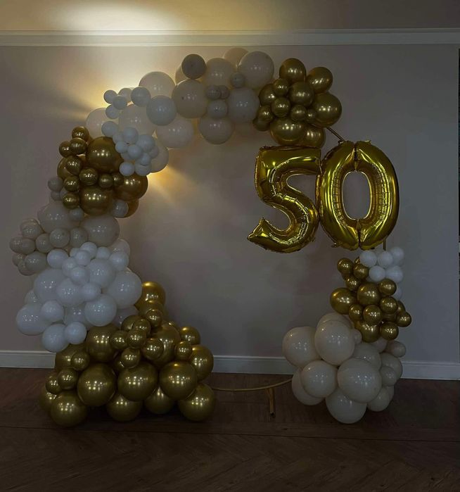 stelaż koło na balony