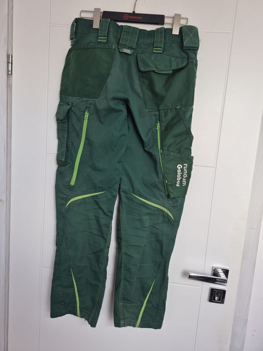 Spodnie Strauss zielone 36