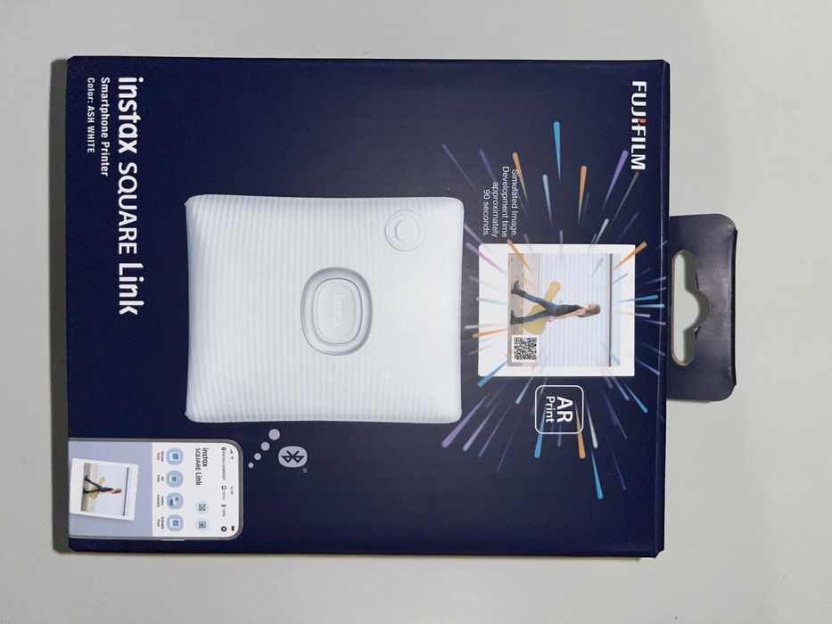 Фотопринтер Fujifilm Instax LINK SQ WHITE EX D Білий