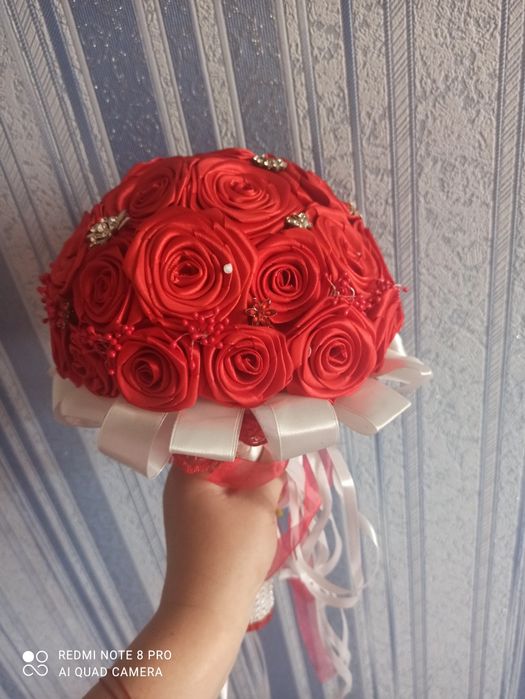 Свадебный букет декоративный