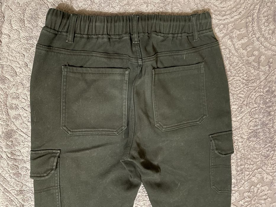 Брюки джогери карго чоловічі на флісі (зимові)